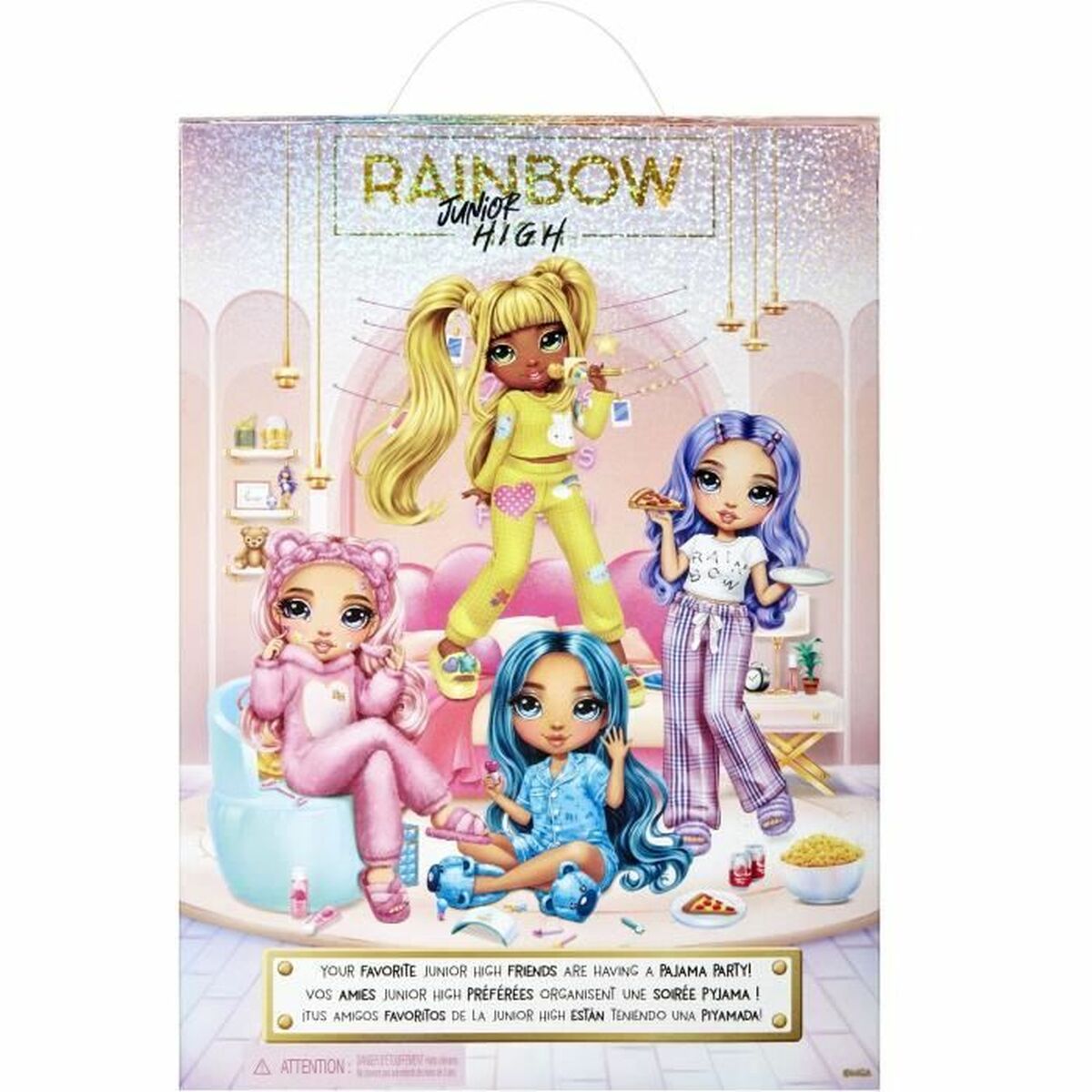 Vauvanukke Rainbow High Pajama Party Bella (Pink)